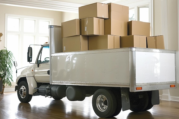 product-moving-truck-with-stack-moving-boxes-living-room_1170794-321694